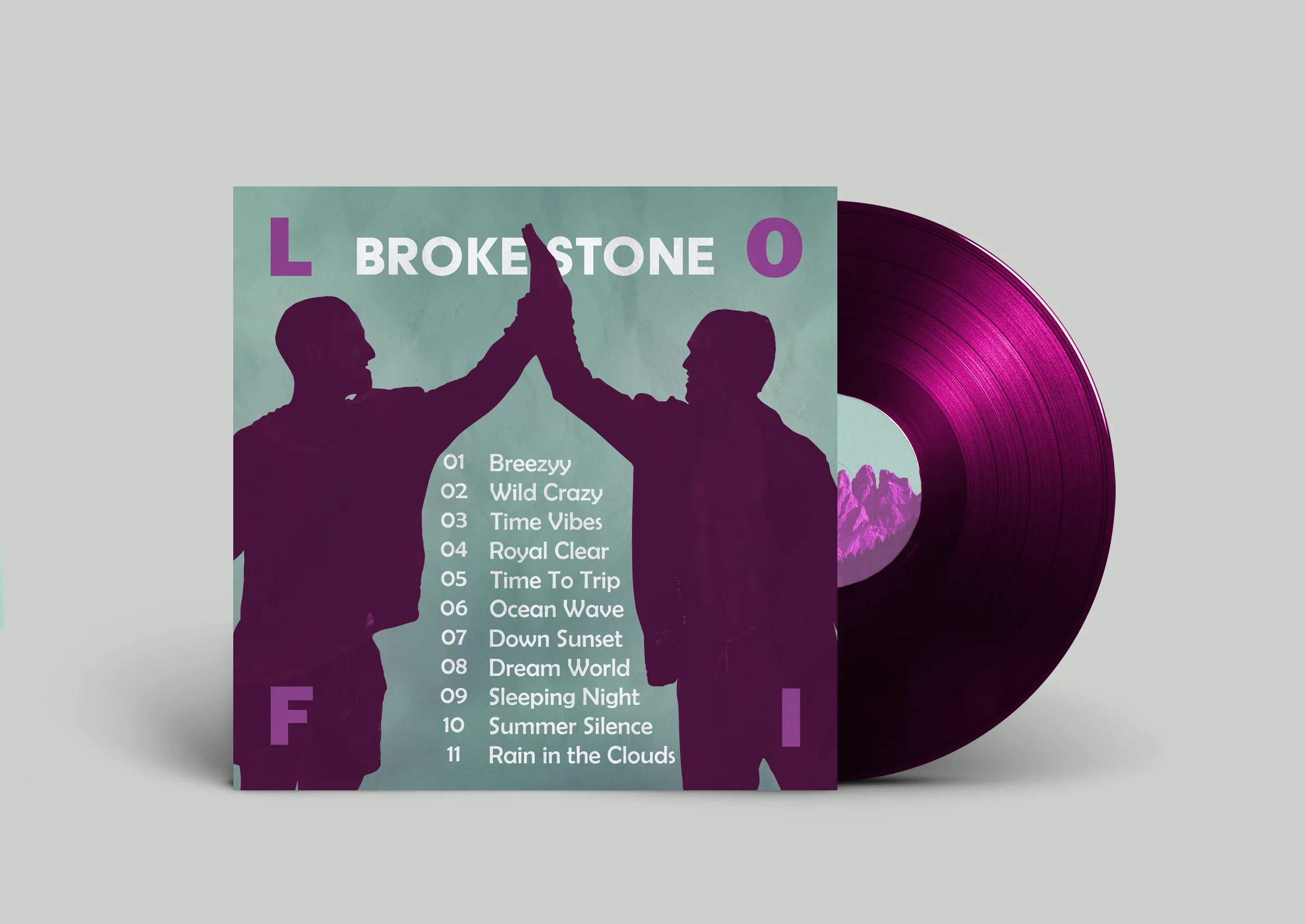 MockUp Broke Stone achterkant